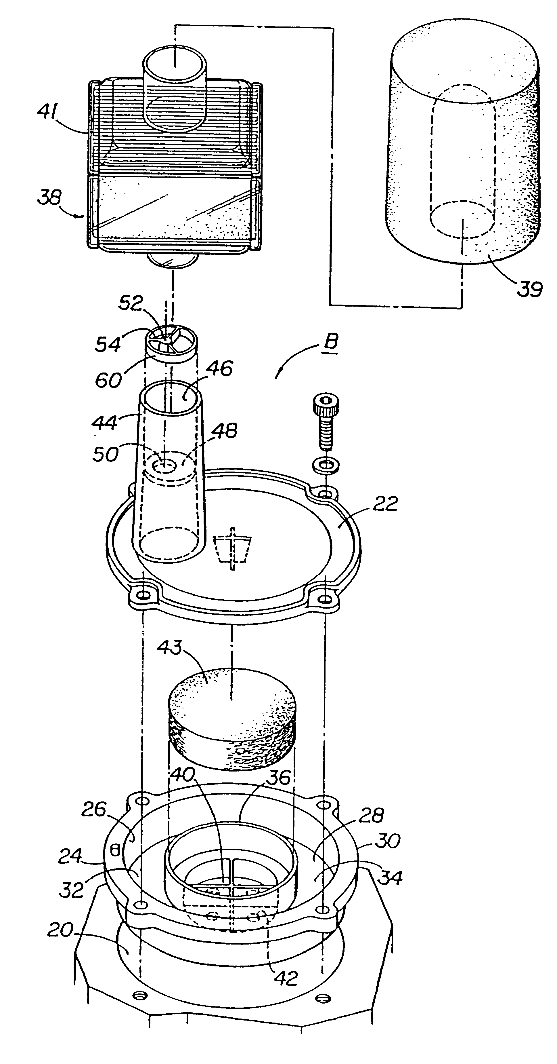 Compressor muffler