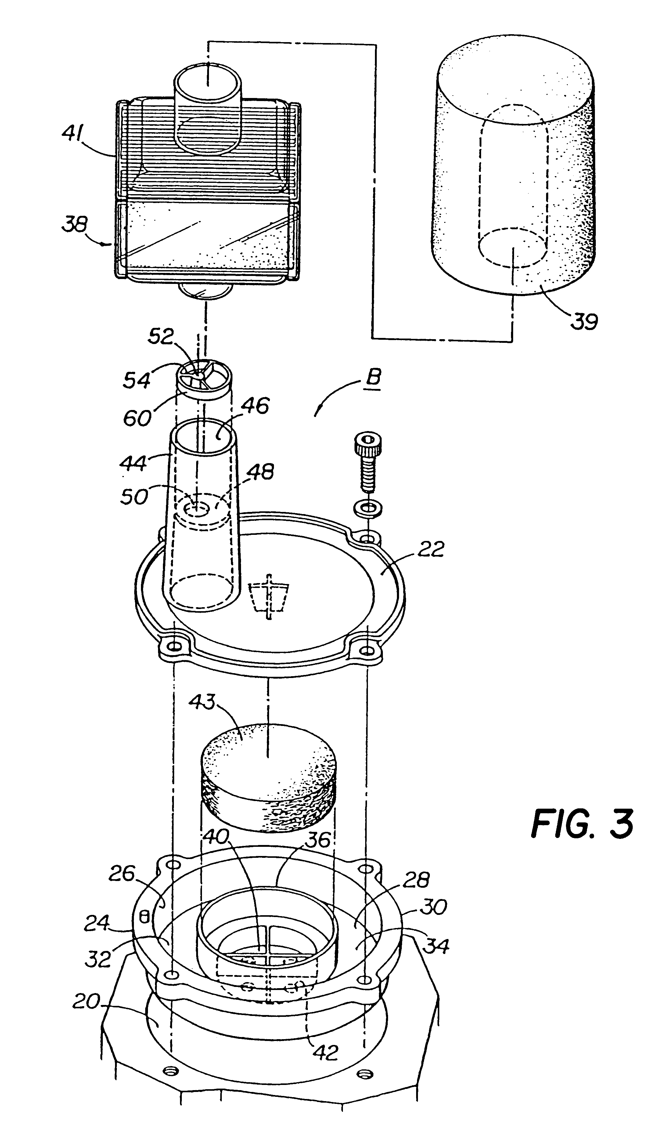 Compressor muffler