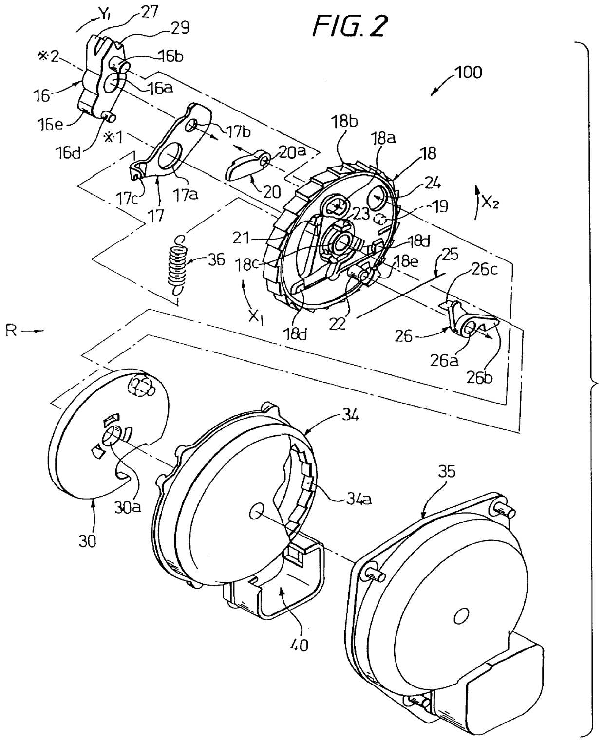 Retractor for seat belt