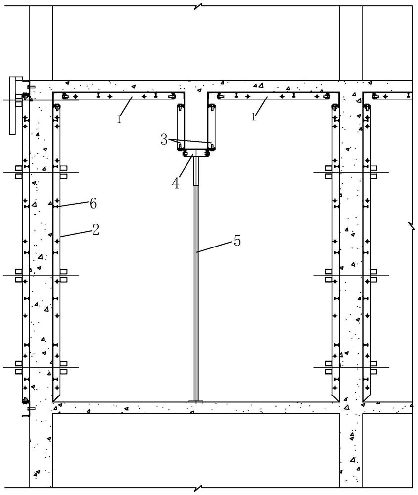 Aluminum alloy formwork system and its construction method