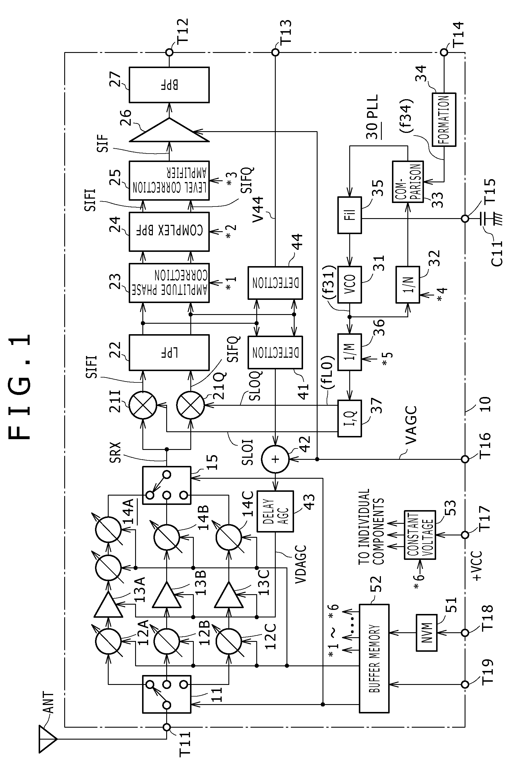 Variable capacitance circuit