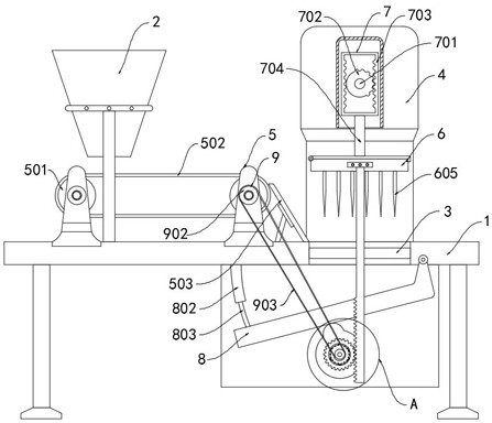 Fruit and vegetable slicing device for agricultural product processing