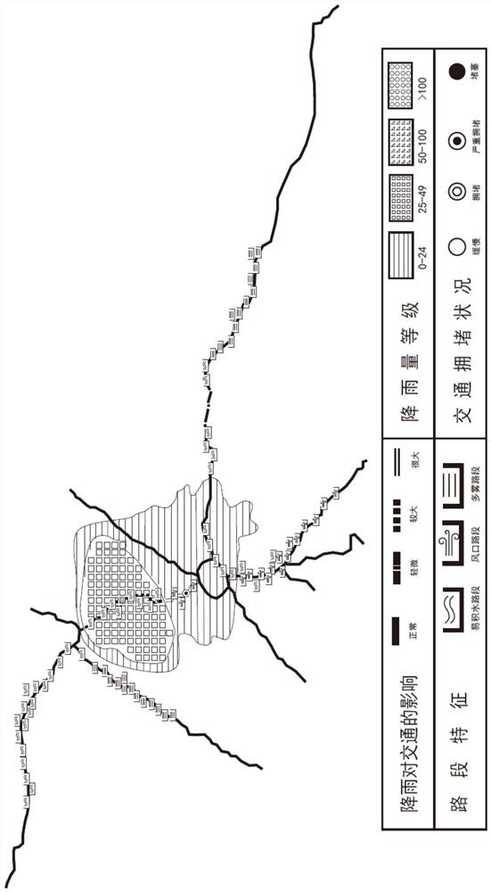 Weather traffic information display method and device, electronic equipment and storage medium