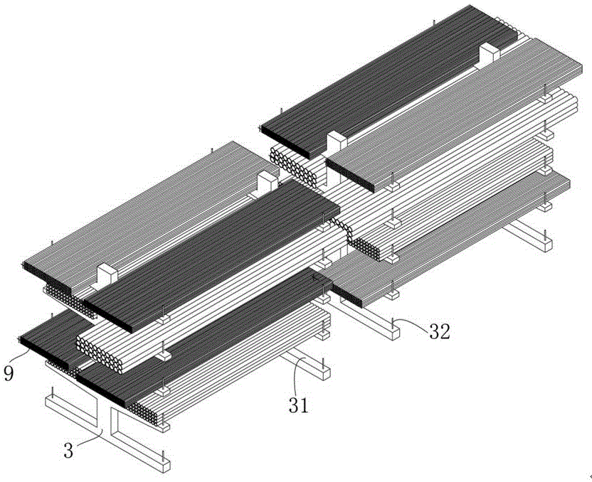 a loading and unloading device