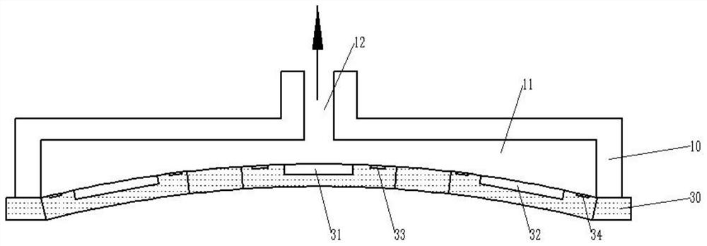 Educational behavior intelligent monitoring device based on wide-angle camera and manufacturing method thereof