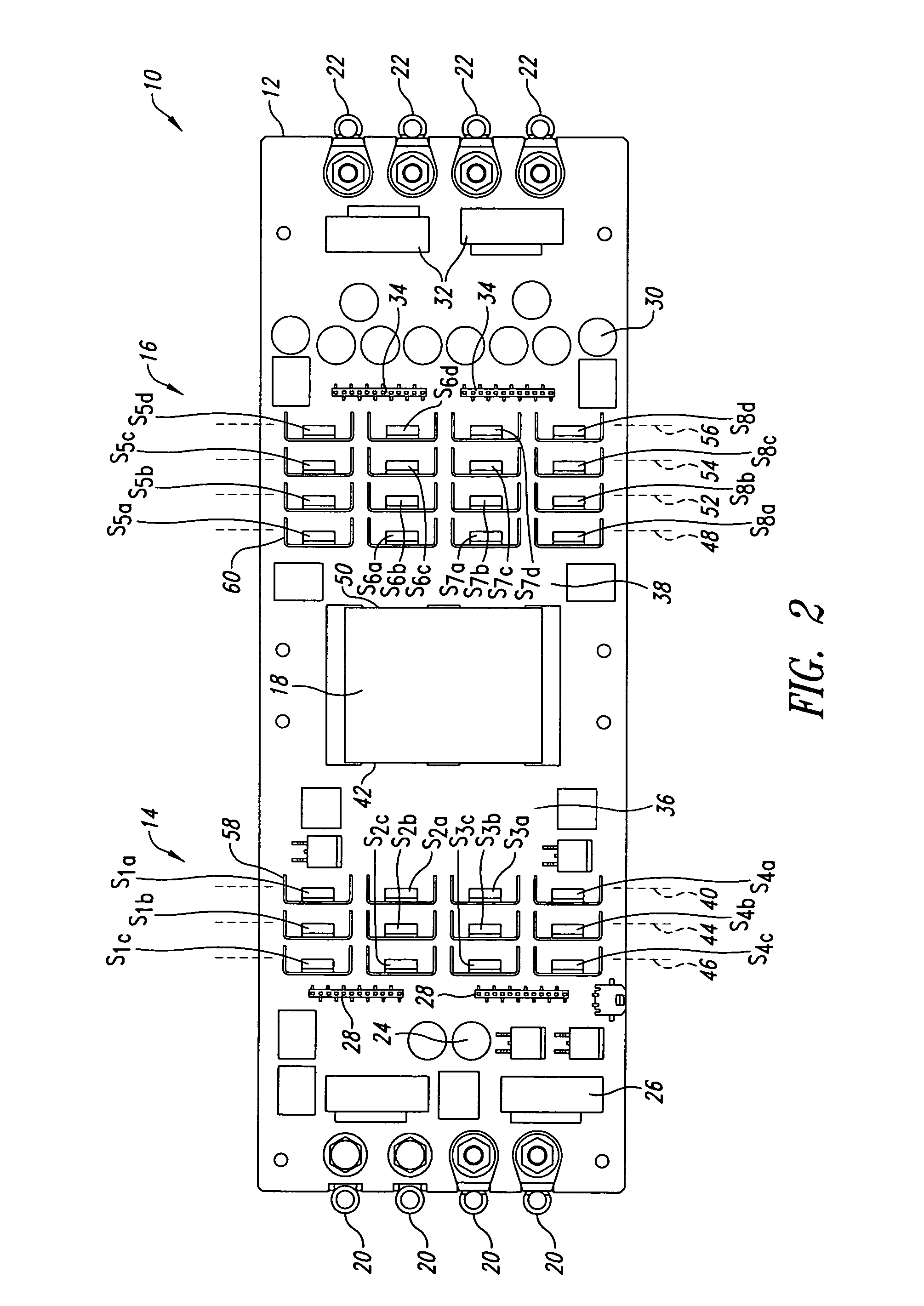 Power converter employing a planar transformer