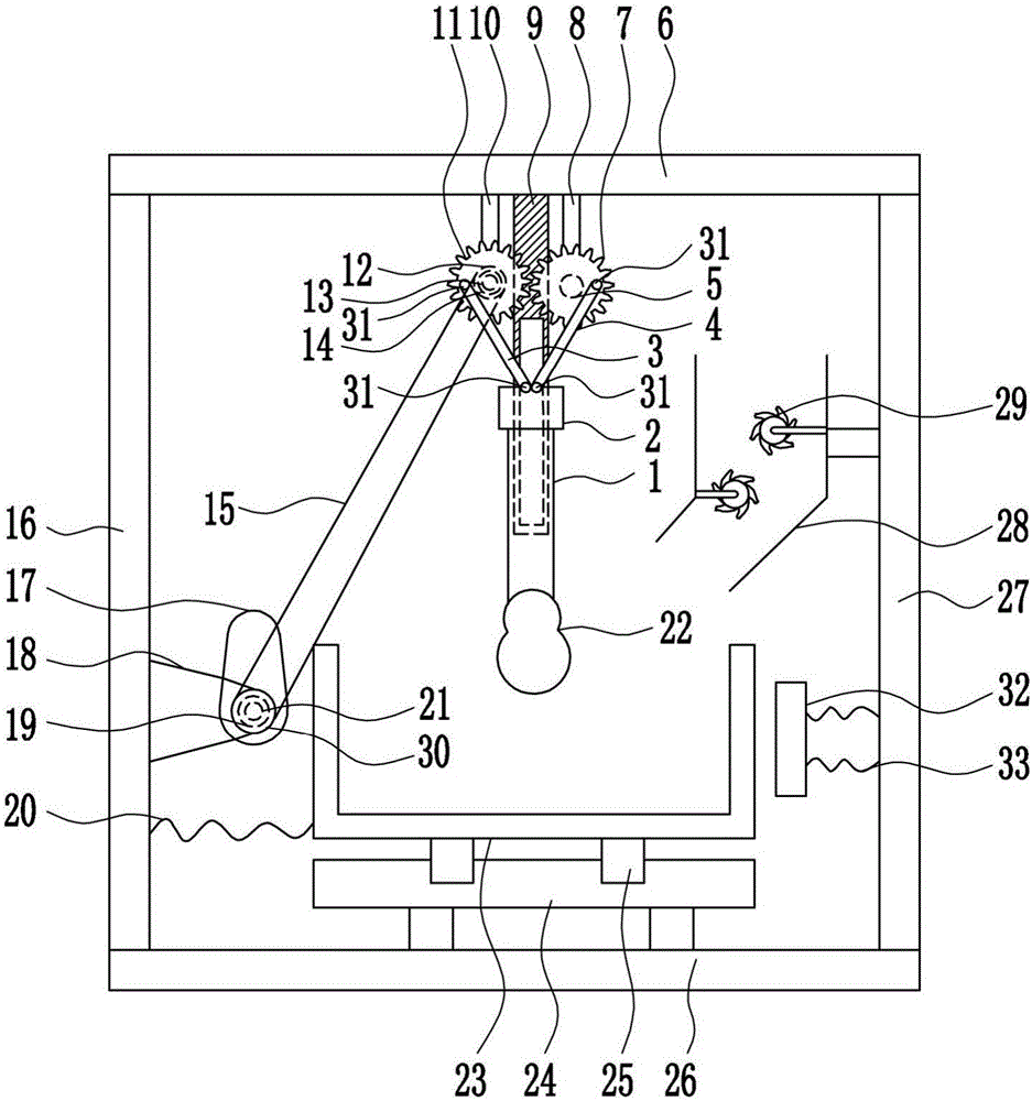 Needle coke rapid mashing device for battery production technology