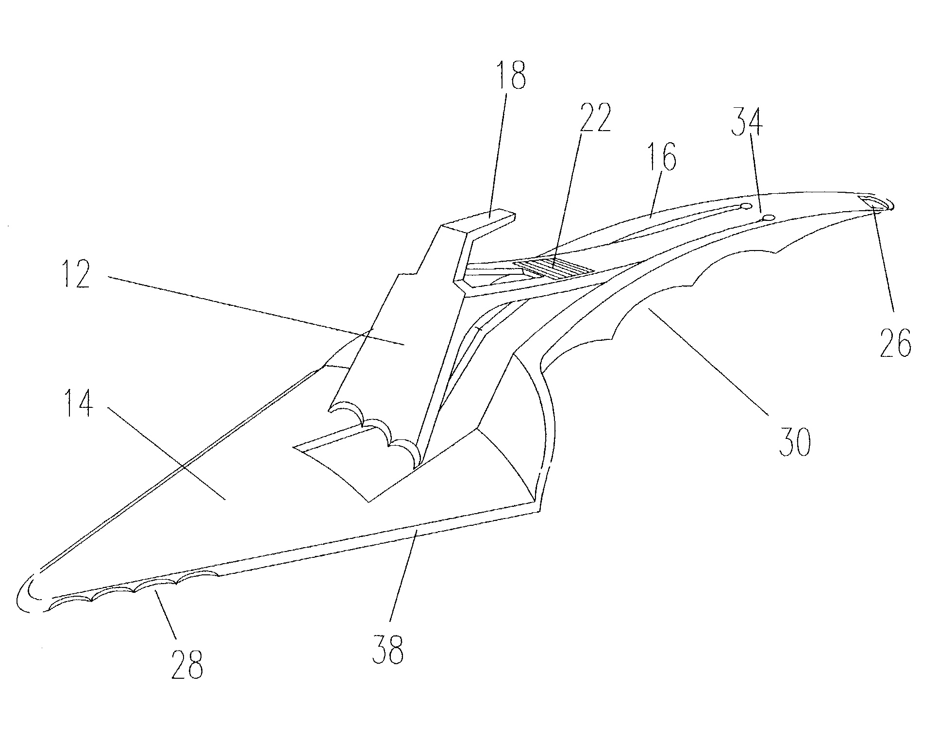 Food serving device with integral clamp