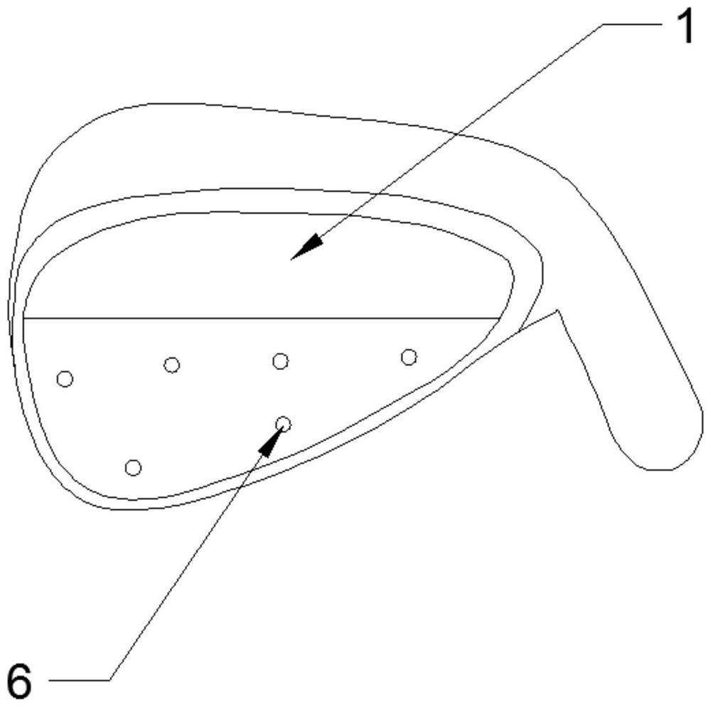 A kind of preparation technology of multi-layer metal material golf head