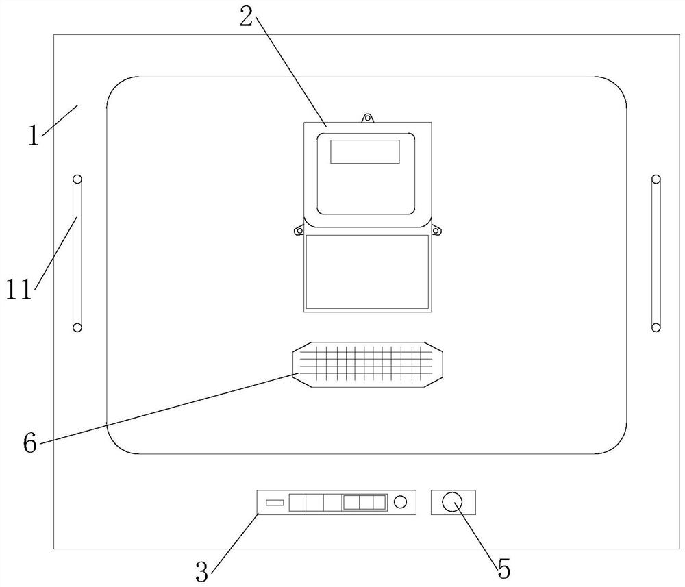 A drawer-type metering module cabinet and its maintenance method