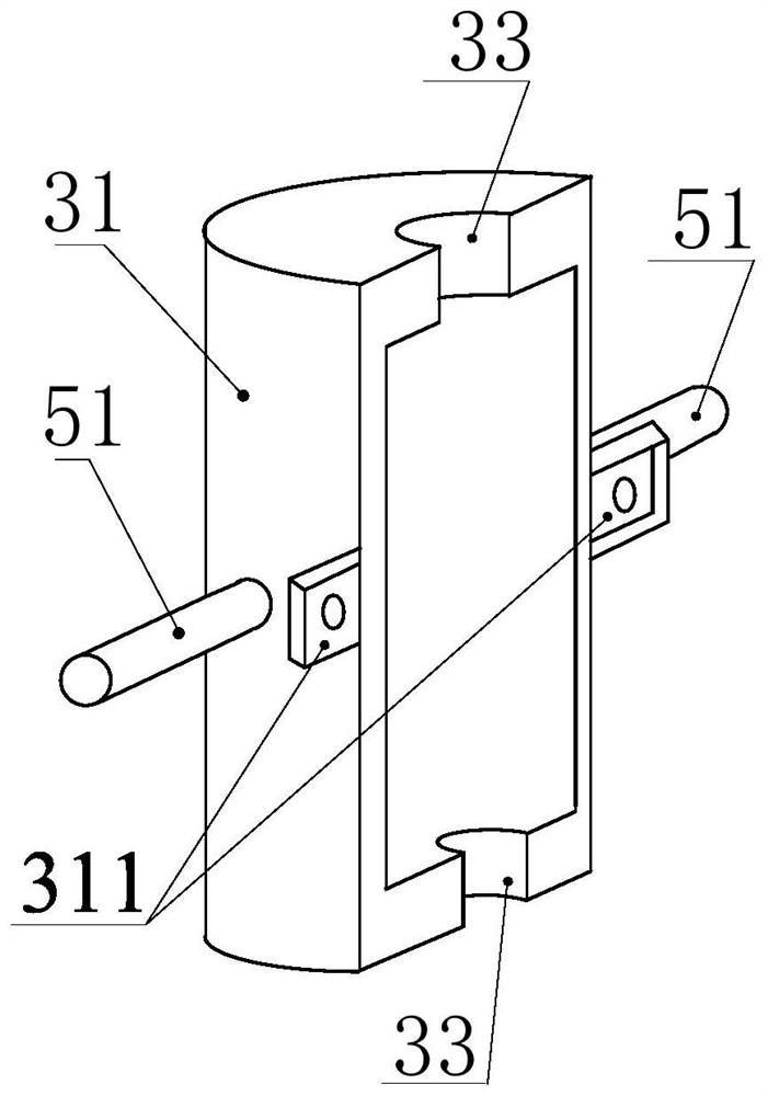 Displacement amplification type magnetostriction energy converter