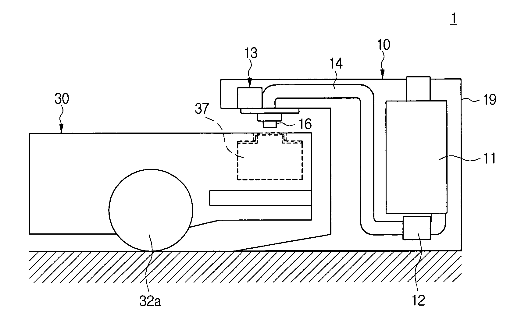 Mobile robot system having liquid supply station and liquid supply method