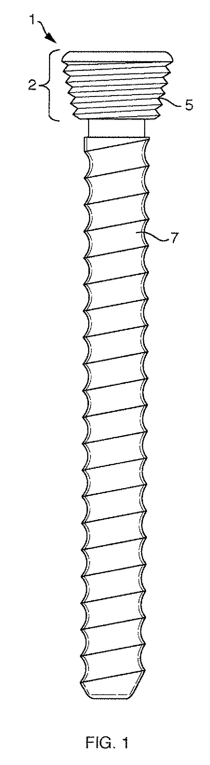 Locking fixation system and lag tool