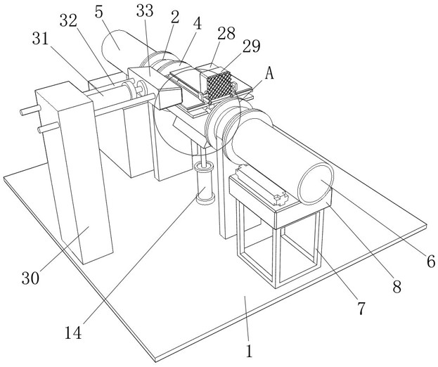 A waste water filter detection device