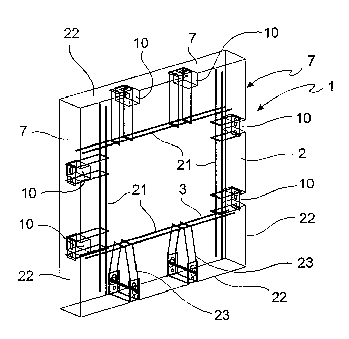 Prefabricated wall element