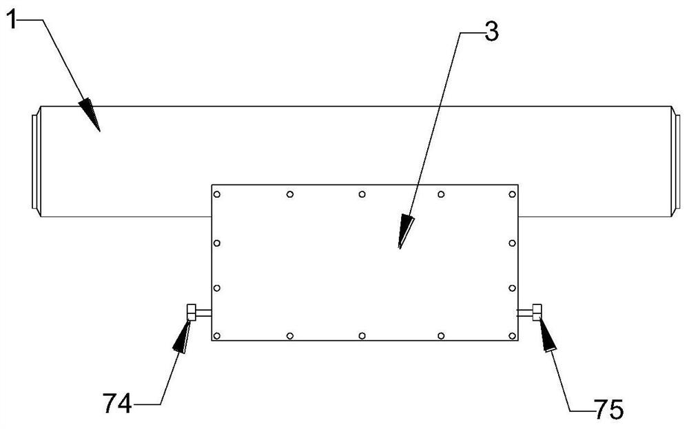 Acoustic liner mounting device applied to microphone array method acoustic impedance test system