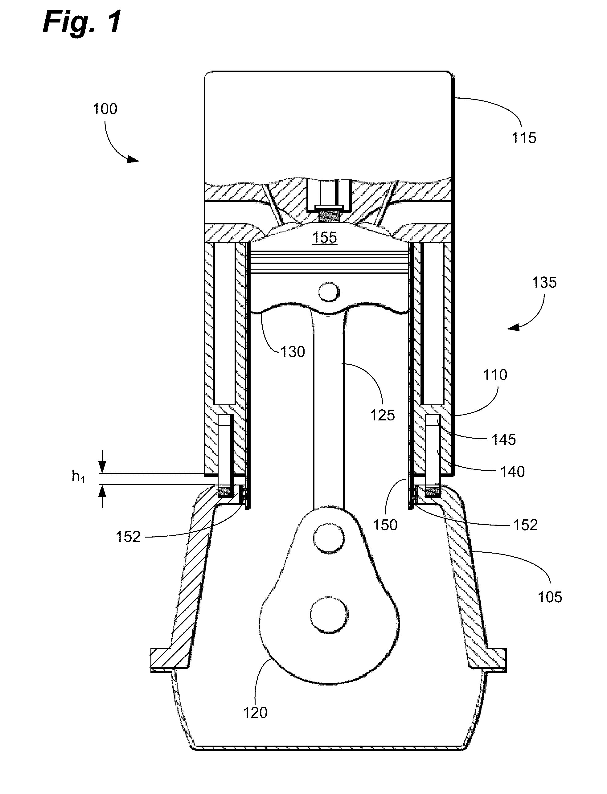 Variable compression ratio engine