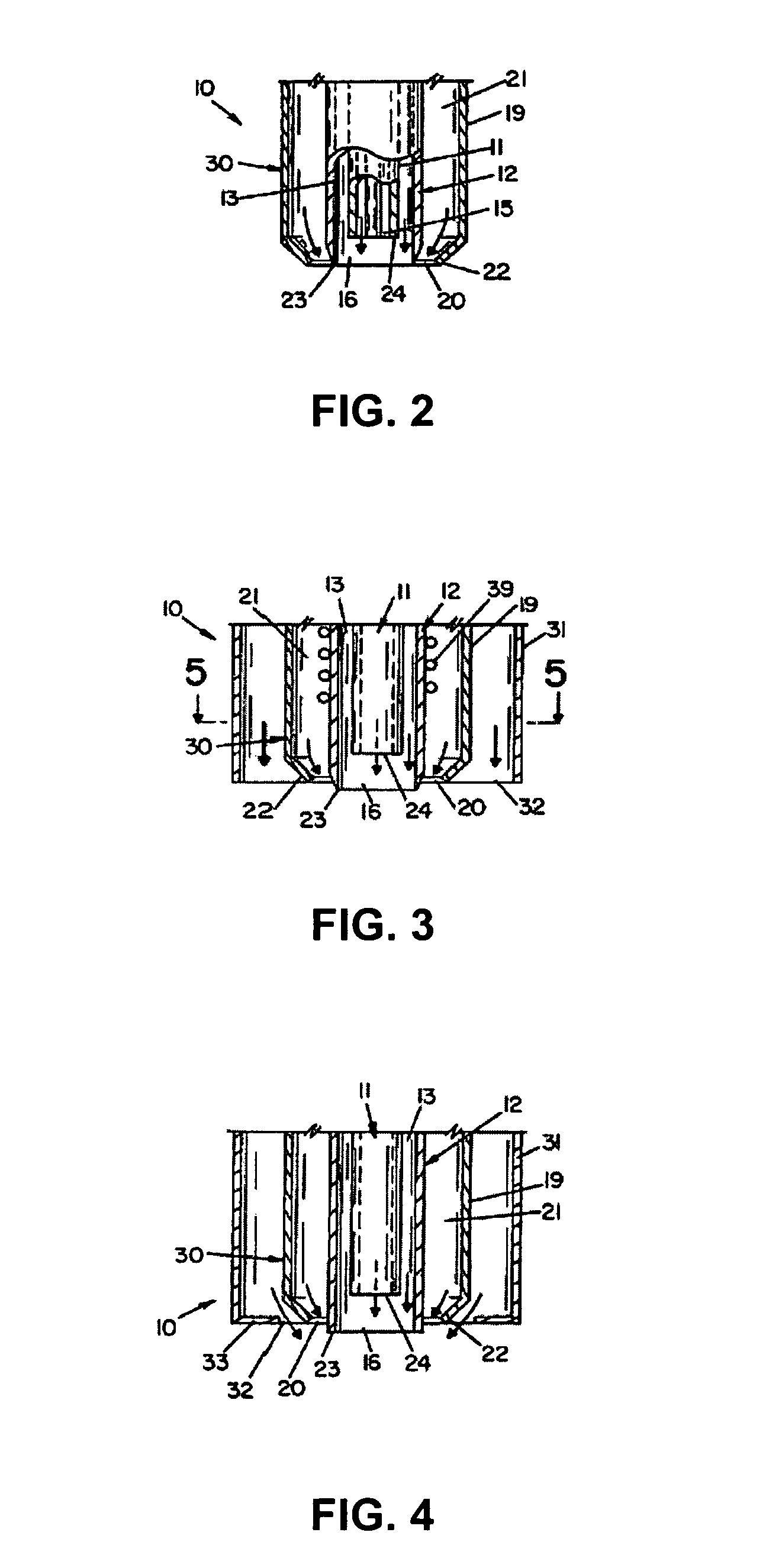 Method for removing water from an organic liquid