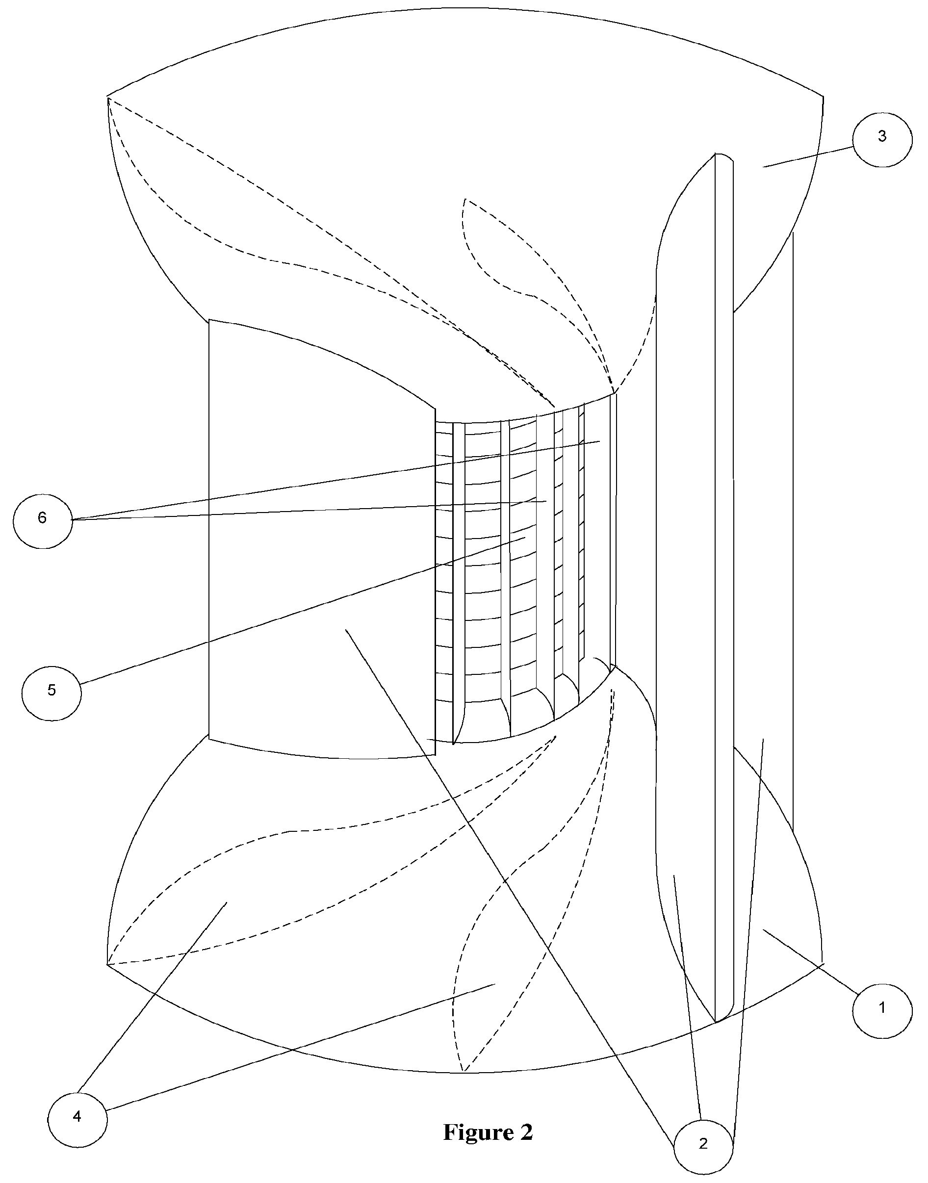 Boundary layer wind turbine