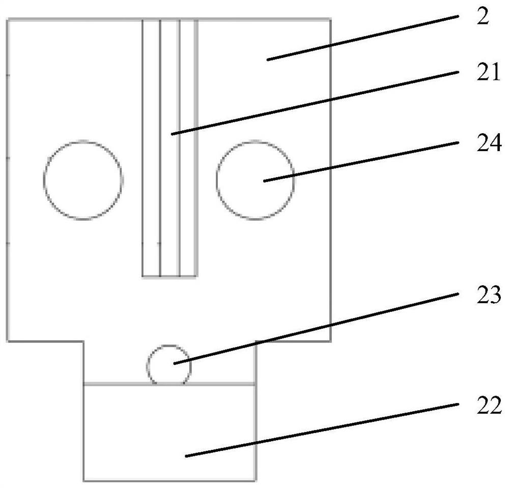 A splicing device, steel arch section and steel arch