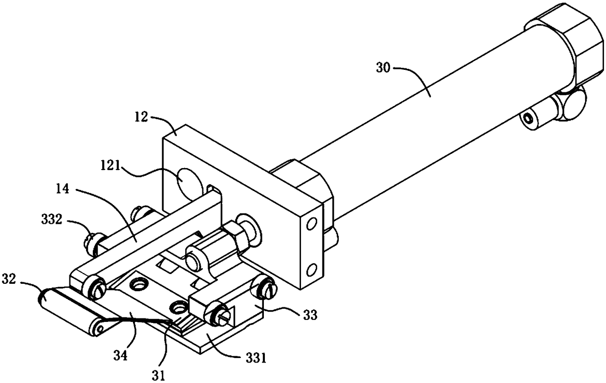 Automatic membrane tearing device