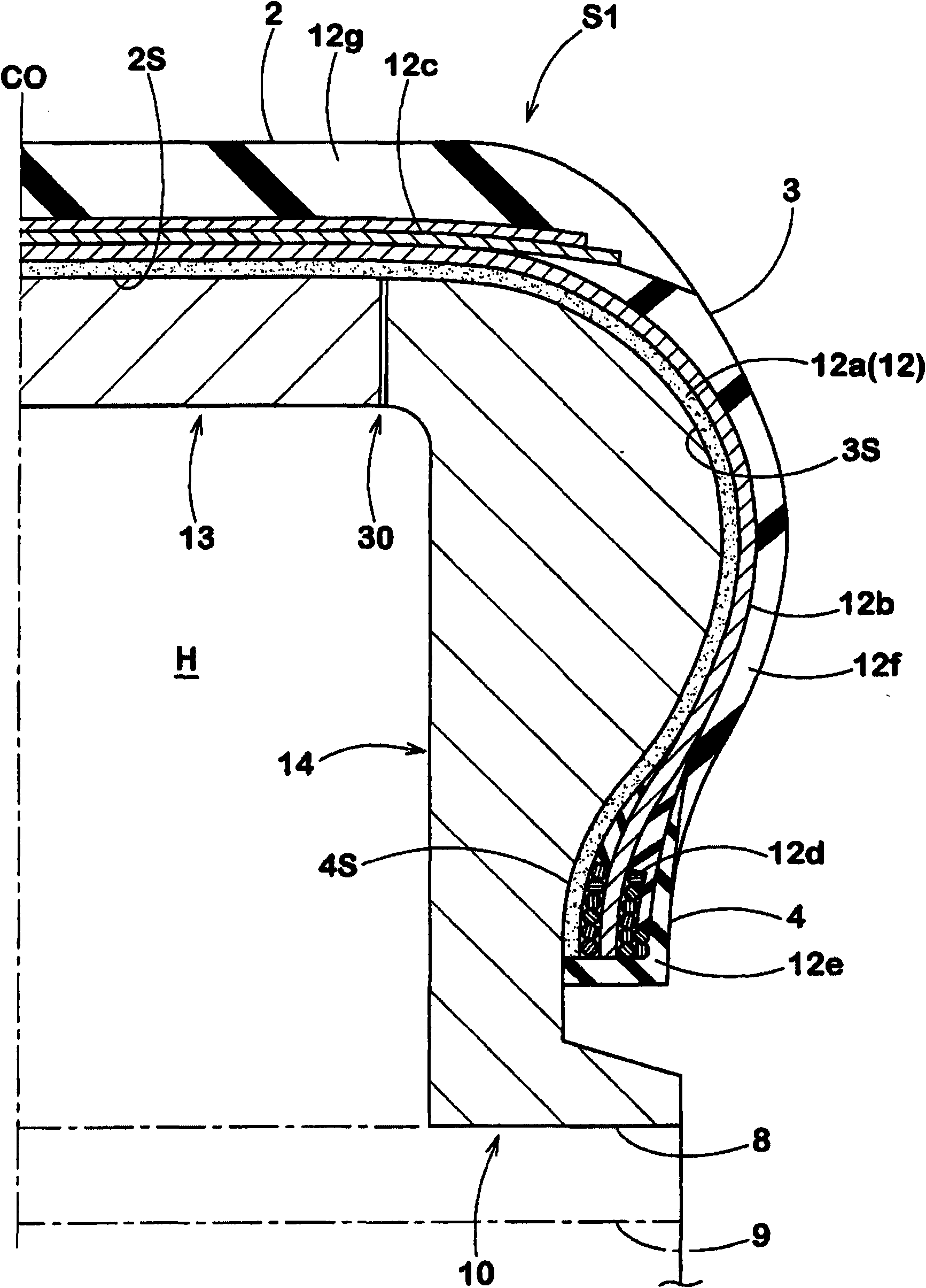 Manufacture method for pneumatic tire and rigid core used for the method