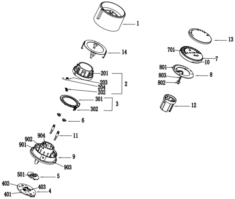 Multifunctional knob