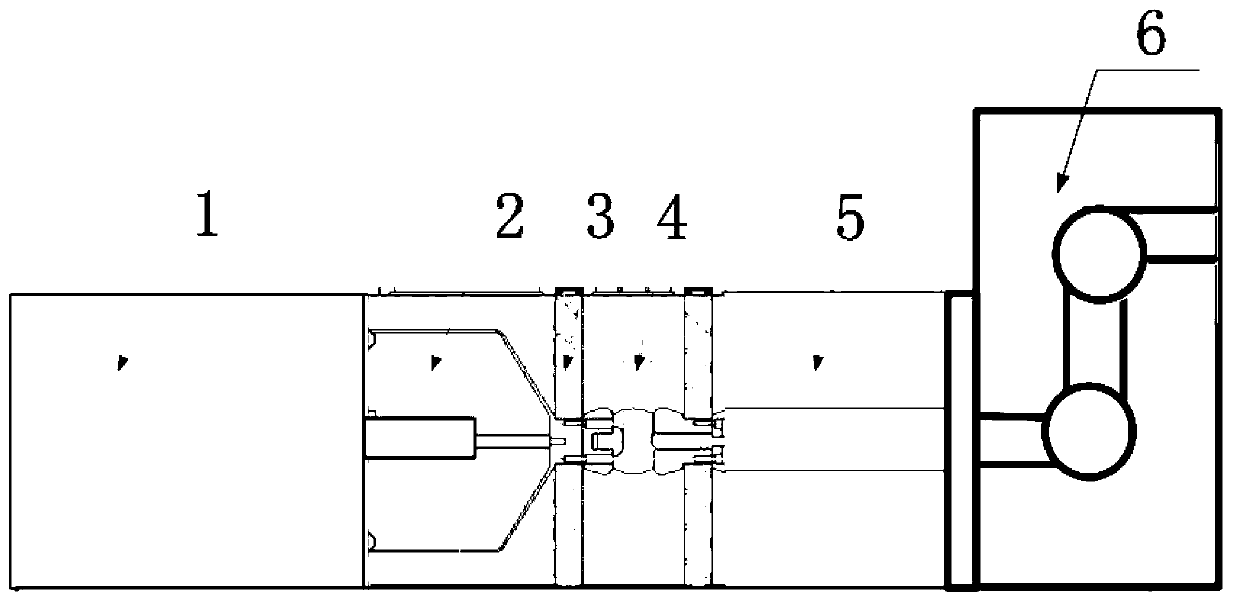 GIS (Gas Insulated Switchgear) experiment device of steep-front impulse voltage field