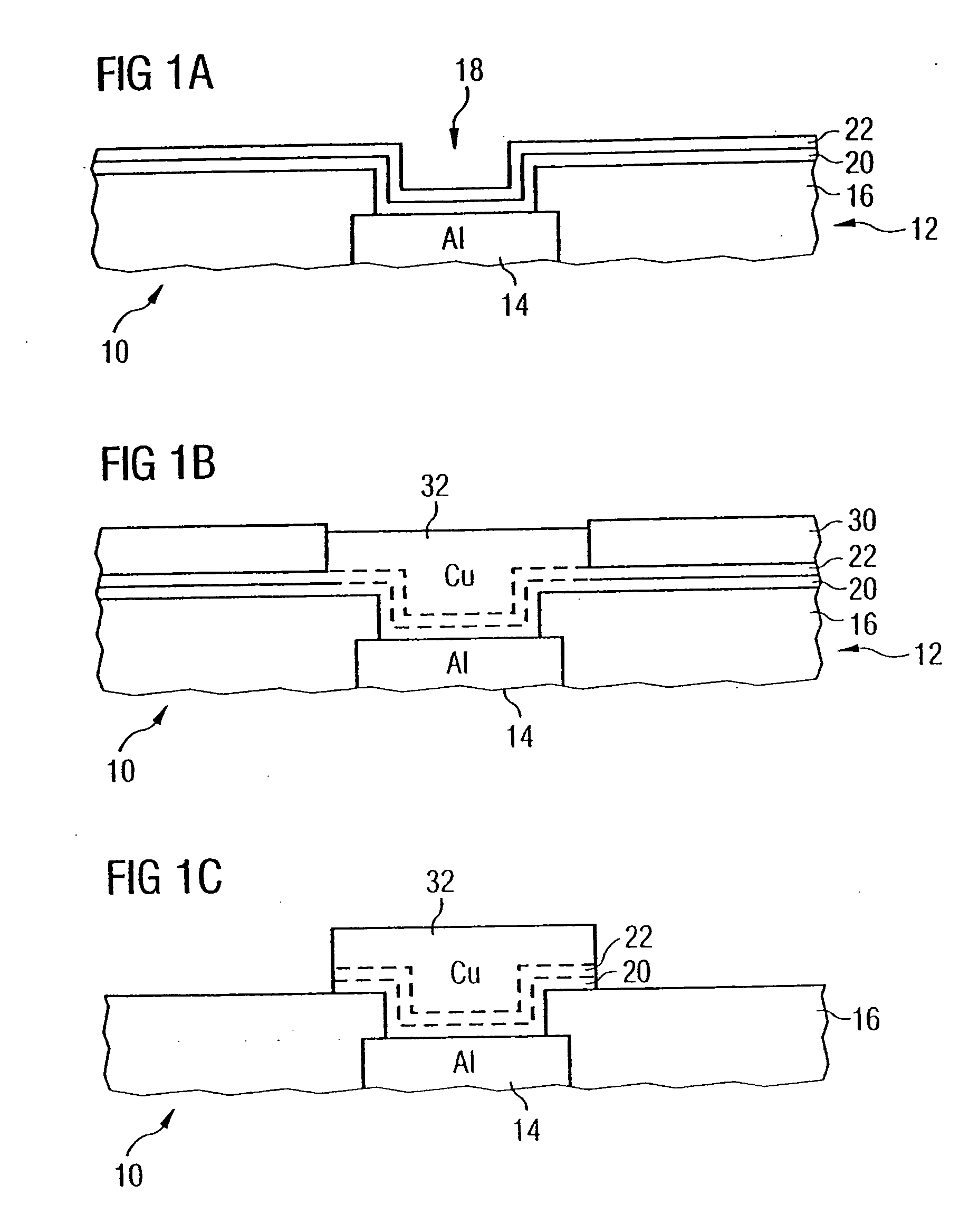 Electrodepositing a metal in integrated circuit applications