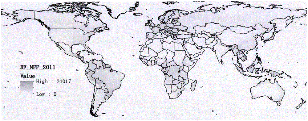 Machine learning-based vegetation net primary production remote sensing estimation method