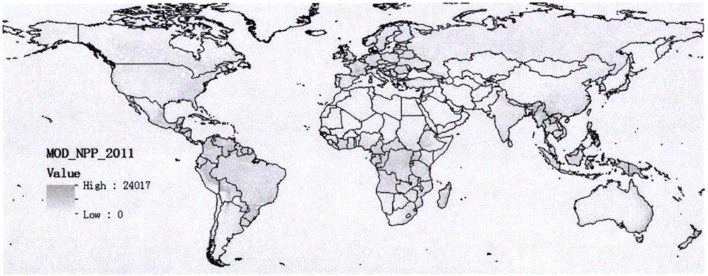 Machine learning-based vegetation net primary production remote sensing estimation method