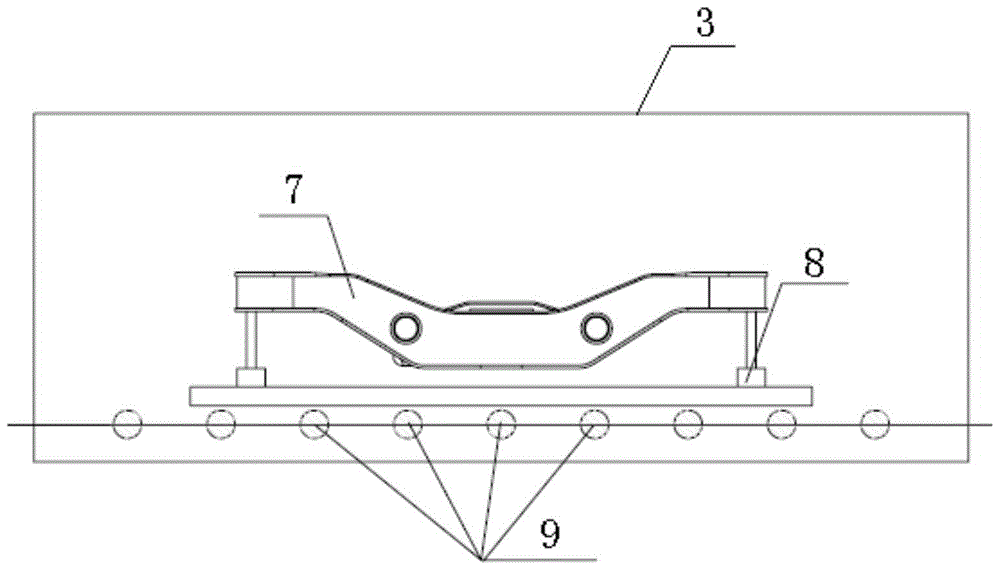 Suspension hanger and shot blasting method for shot blasting