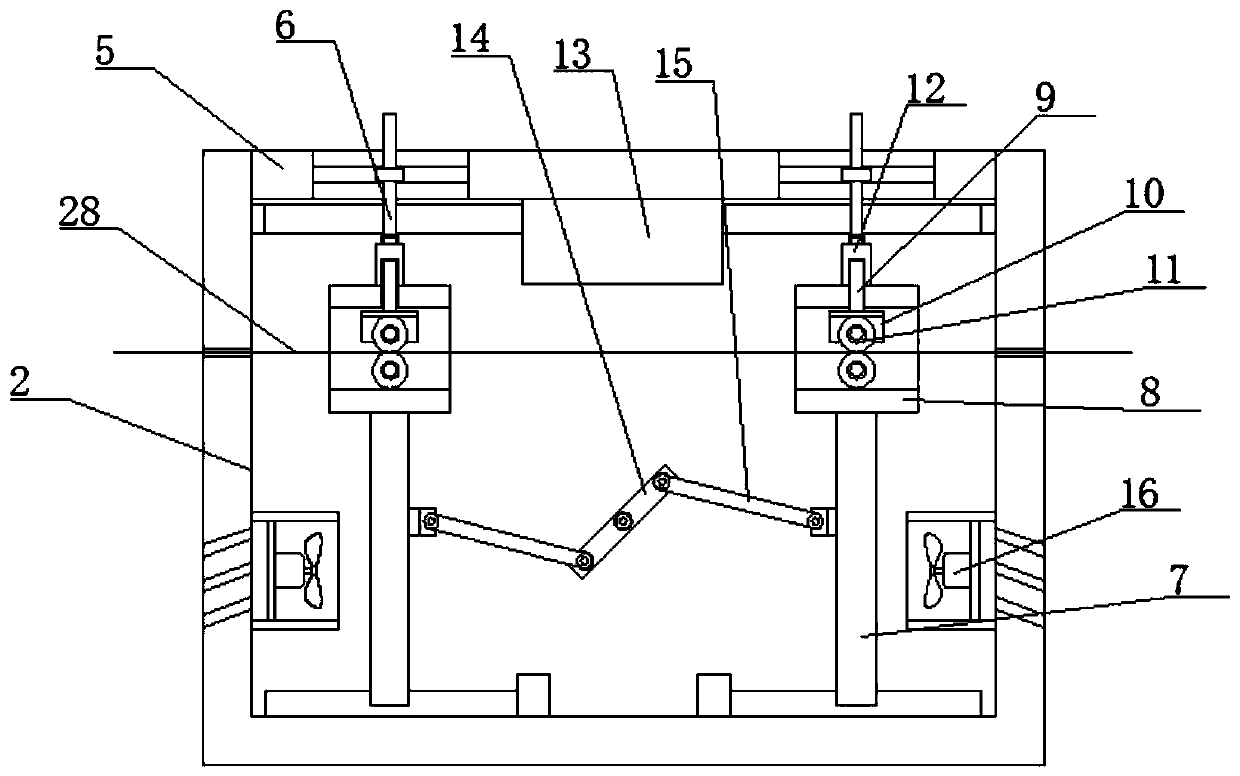 High-efficiency short-flow water-saving textile printing and dyeing equipment