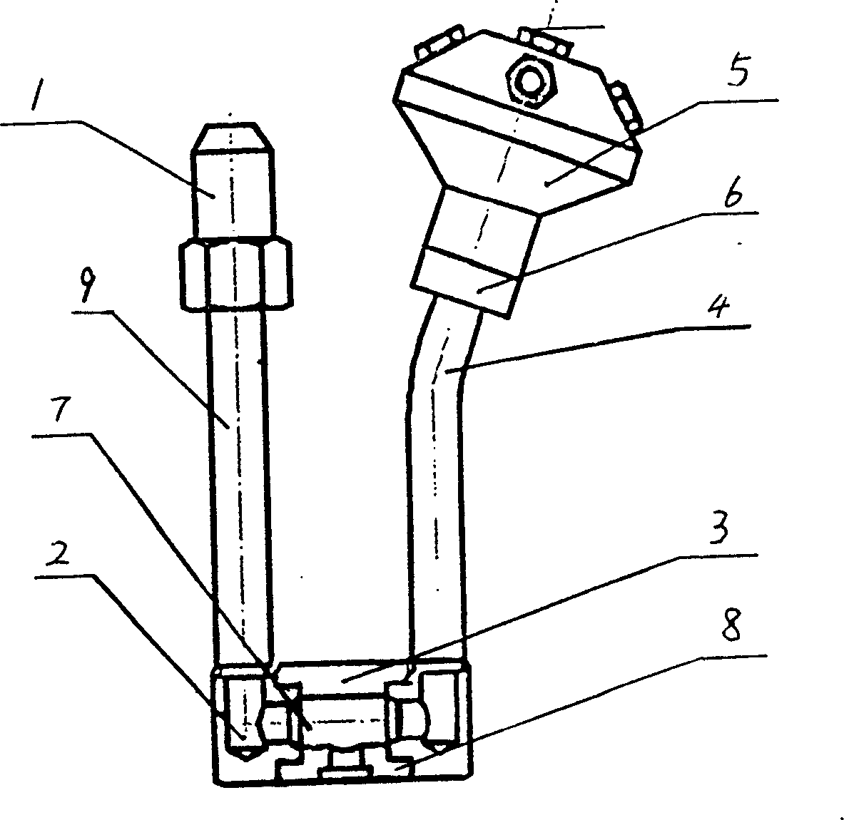 High pressure fine mist combination type spray head