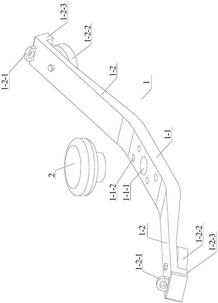 Elastic frame of ultra high speed test CRH train bogie