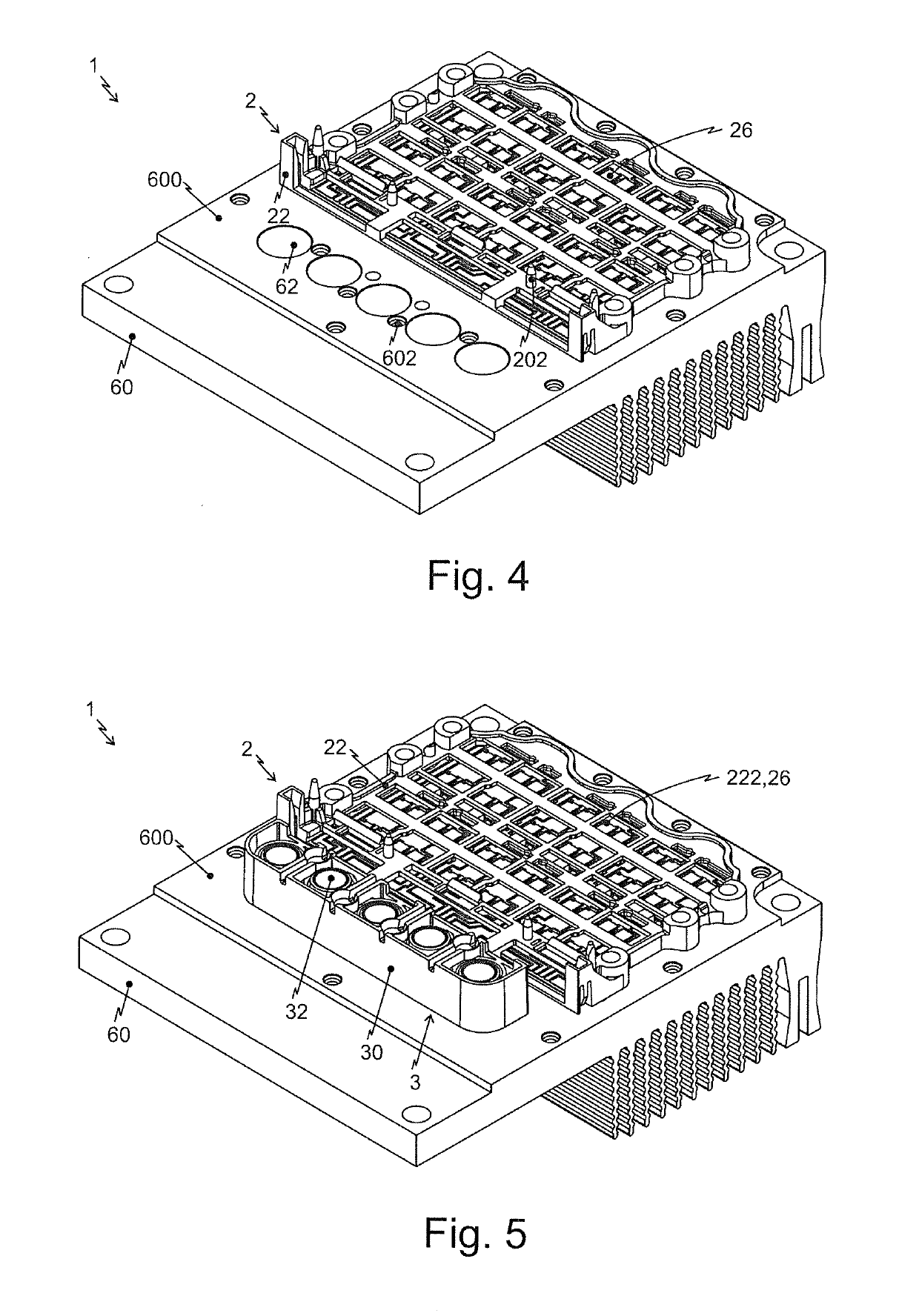 Method for producing a power electronics system