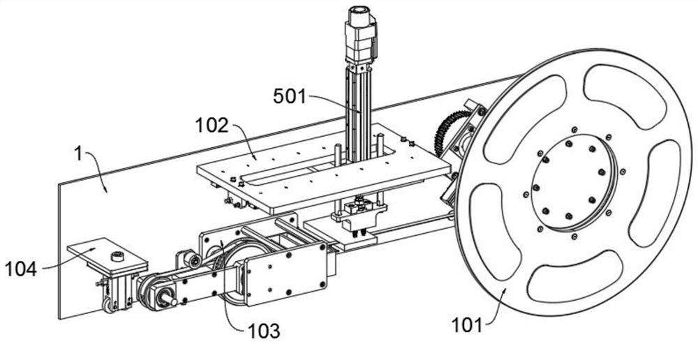 Superconducting tape packaging device capable of ensuring mechanical property