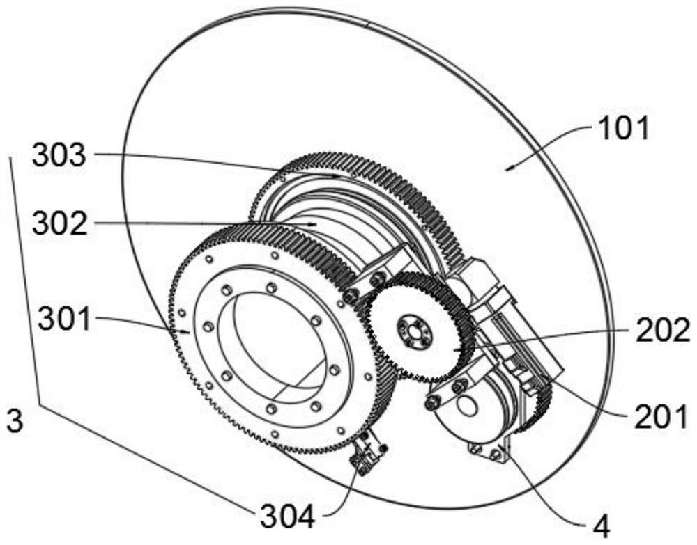 Superconducting tape packaging device capable of ensuring mechanical property