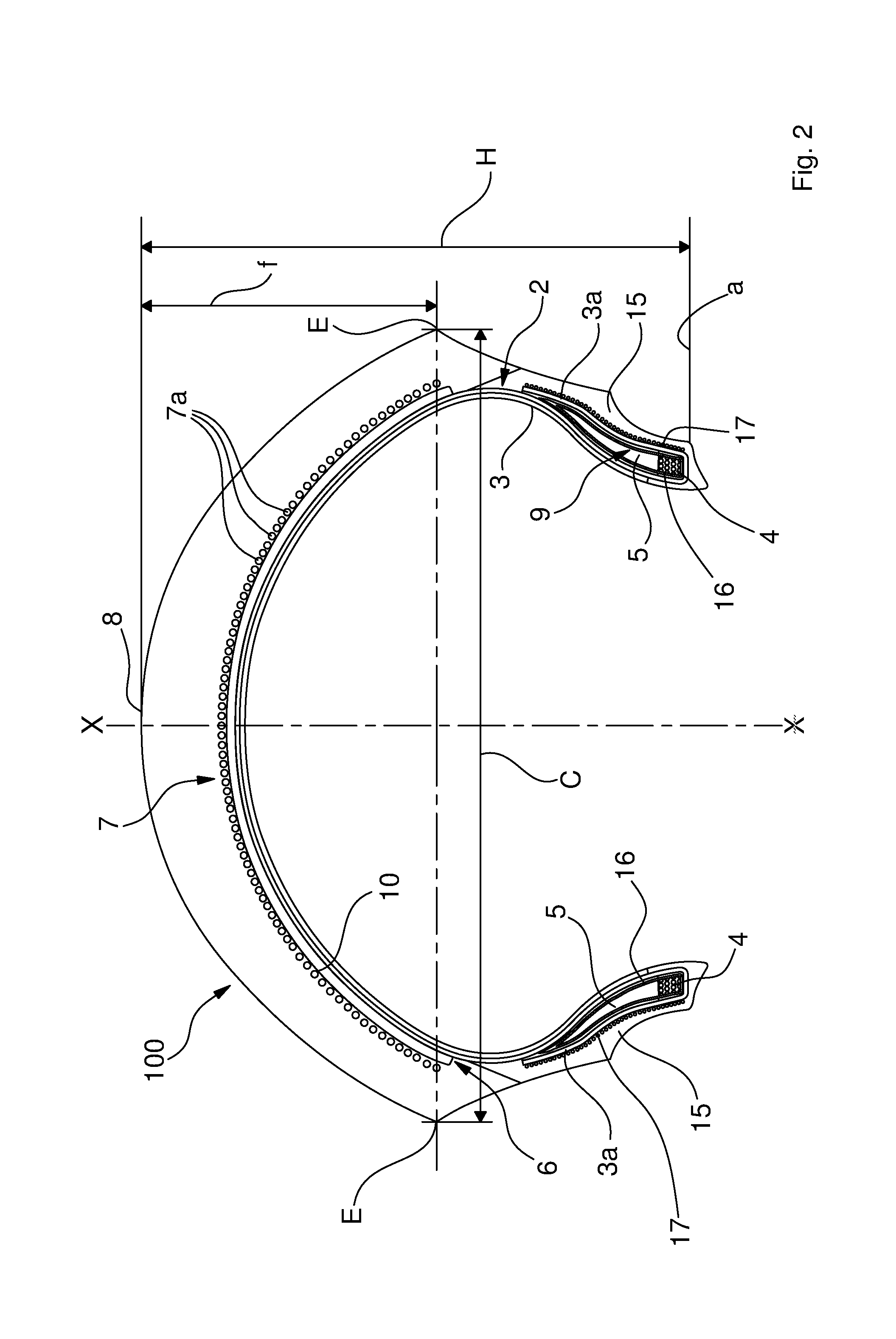 Tyre for vehicle wheels