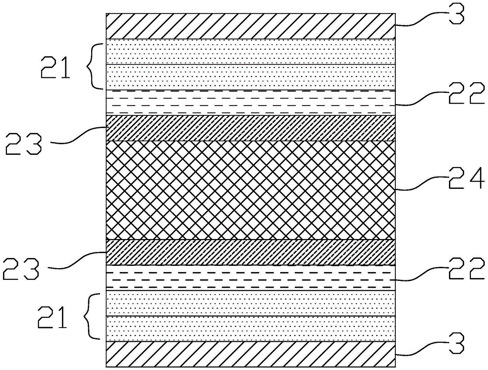 Press-fitting method and lamination structure for flexible circuit board