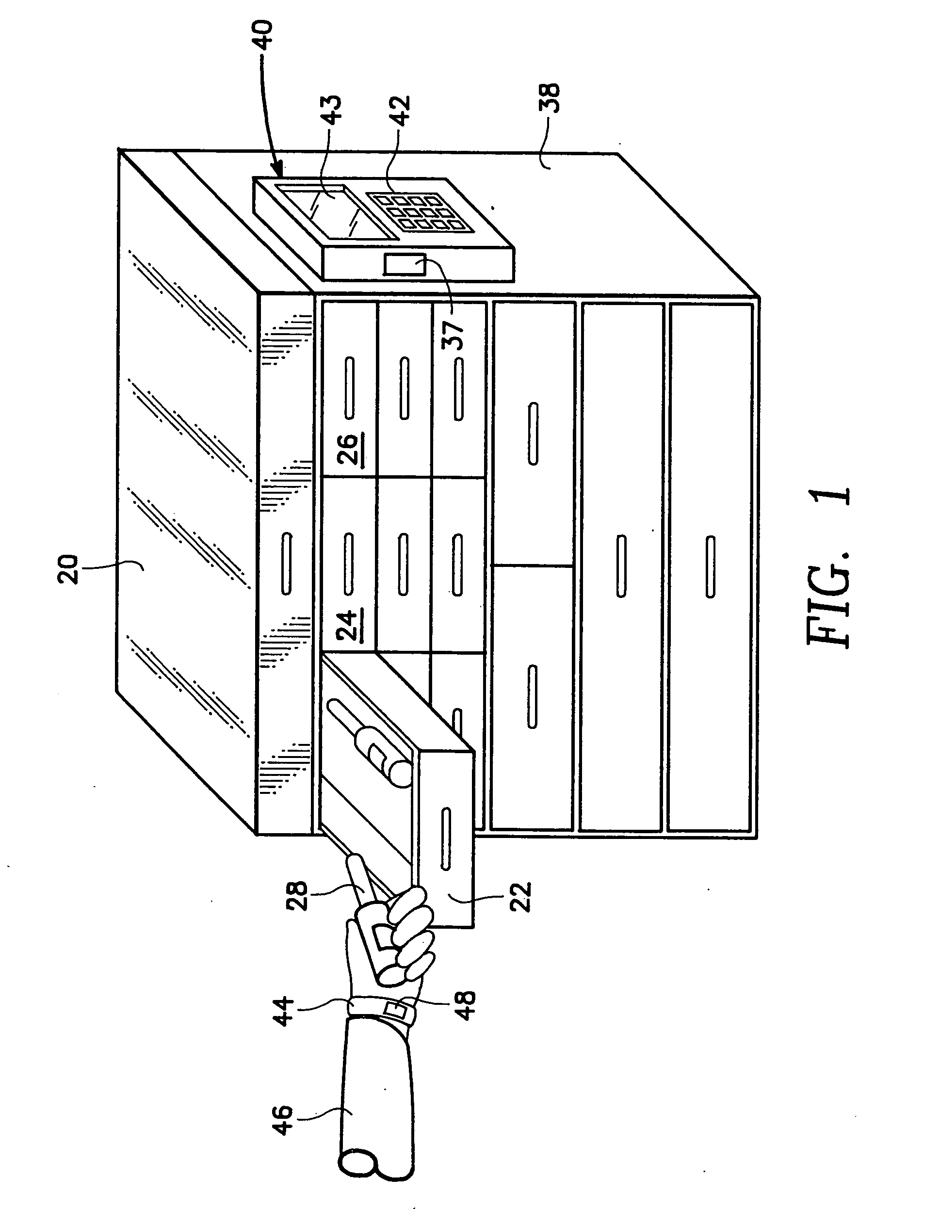 Electronic check out system