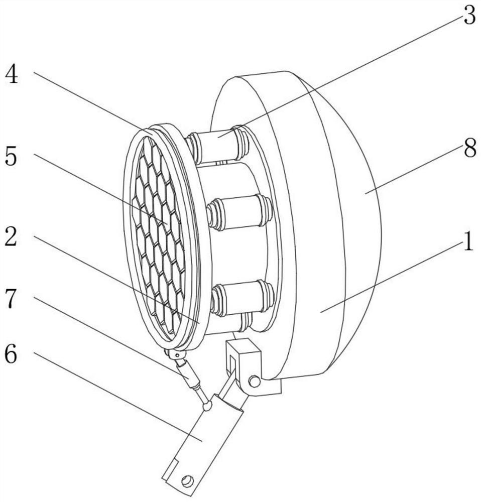 Graphene light energy heat preservation device