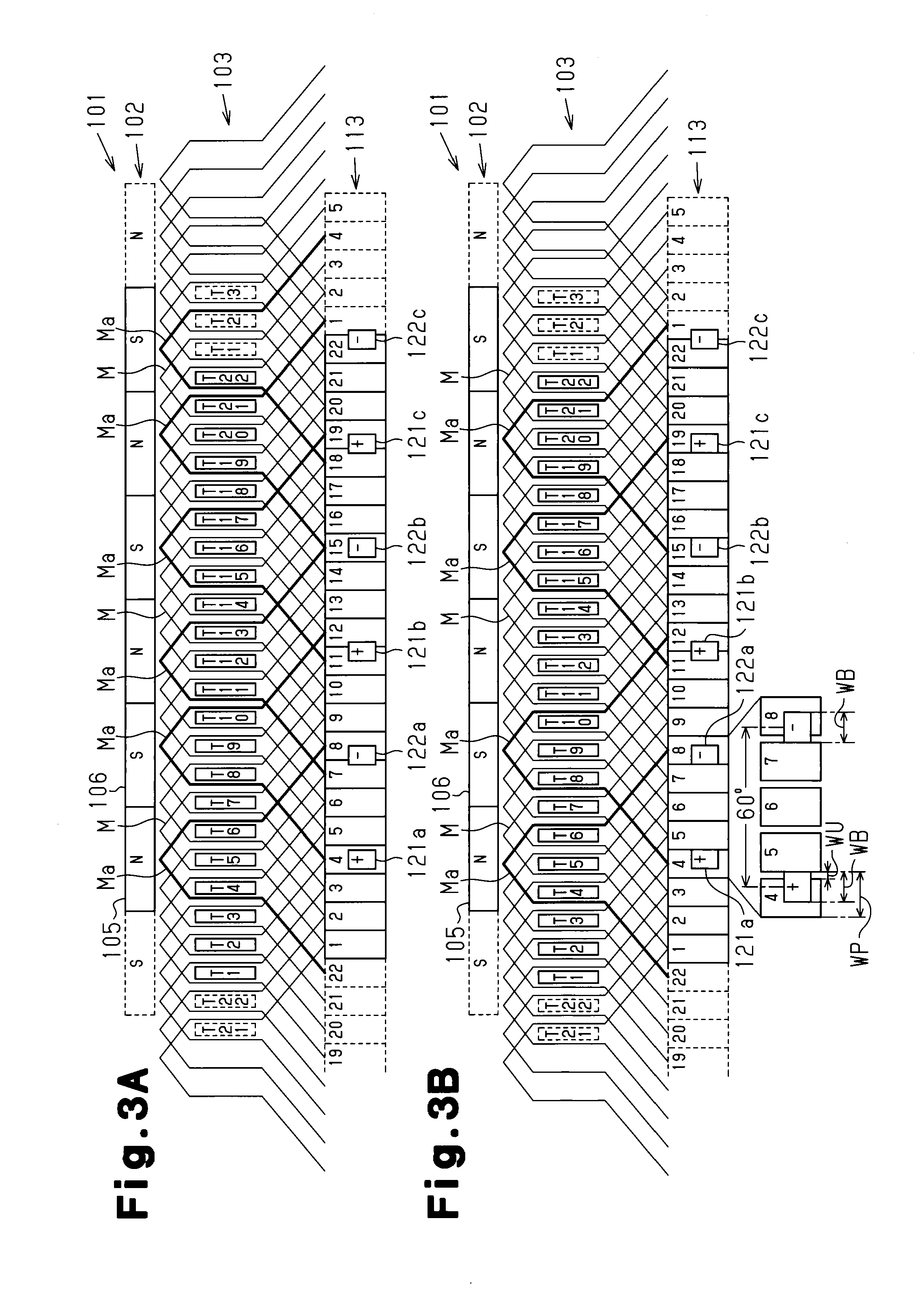 Direct current motor