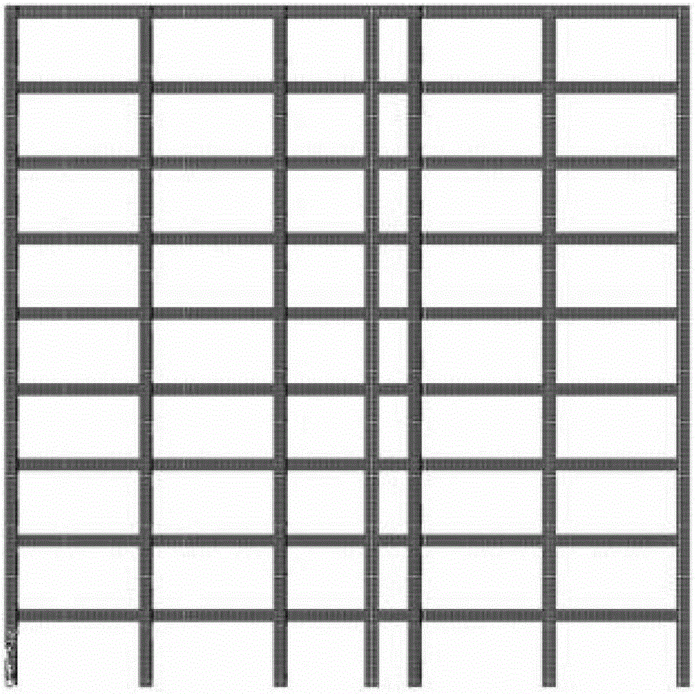 A detection method for the impact of underground construction on ground building structures