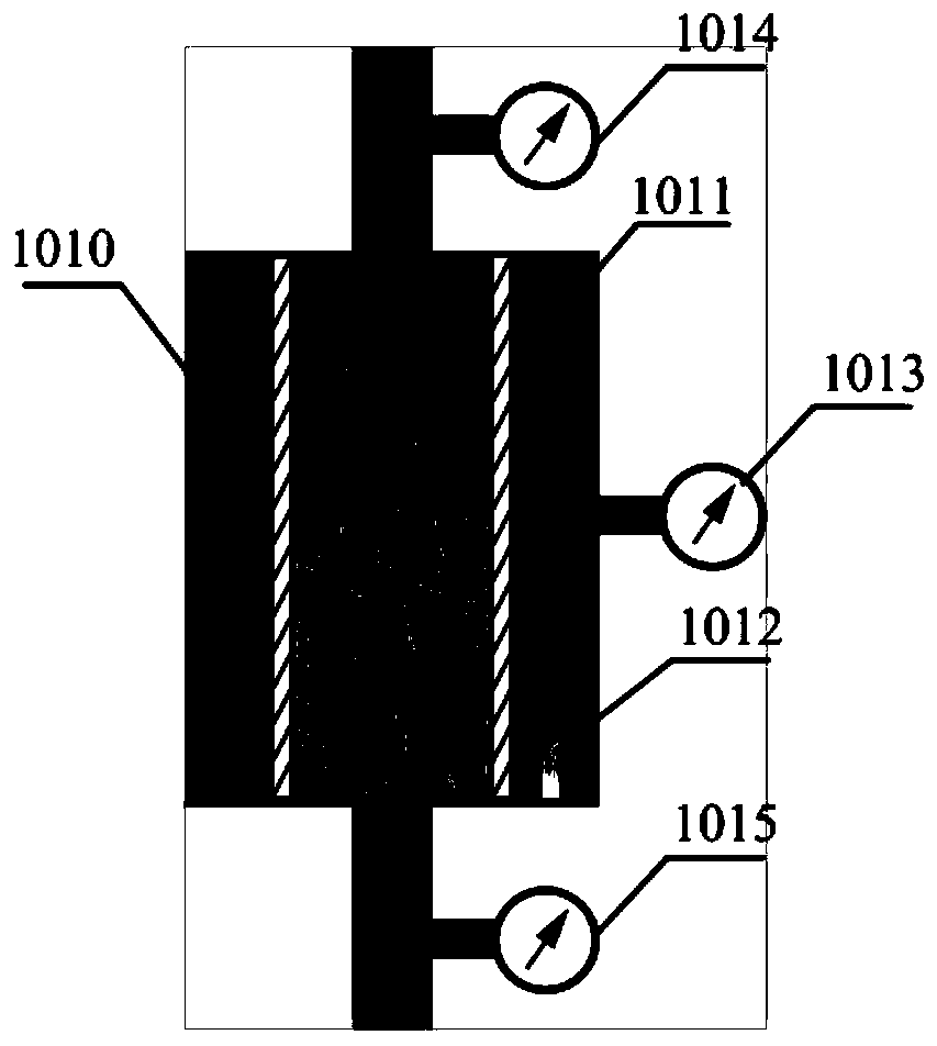 System and method for determining oil and water distribution