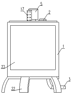 Microorganism stirring tank