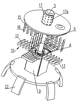 Microorganism stirring tank