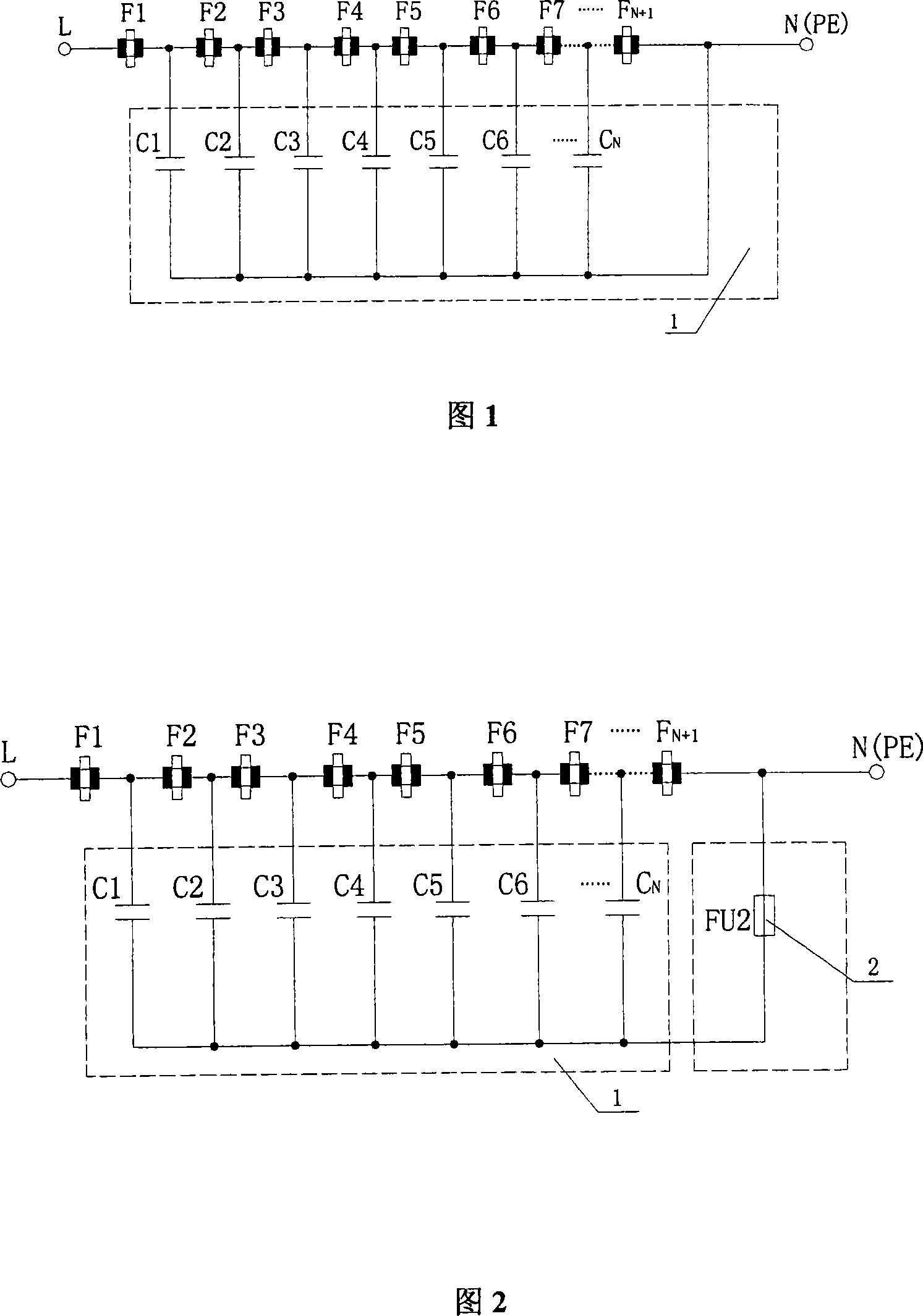 High efficient laminated graphic discharge gap device