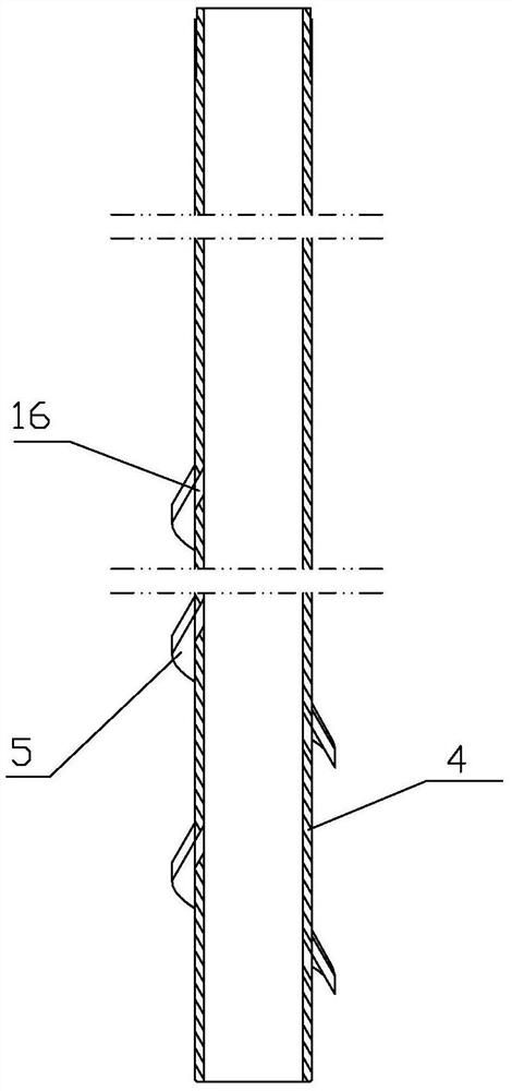 Oil-gas cyclone separation settler for oil well pump