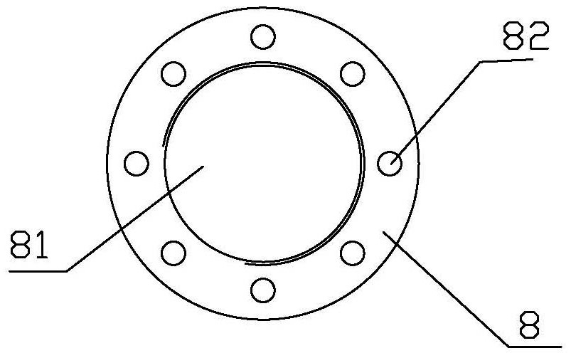 Oil-gas cyclone separation settler for oil well pump